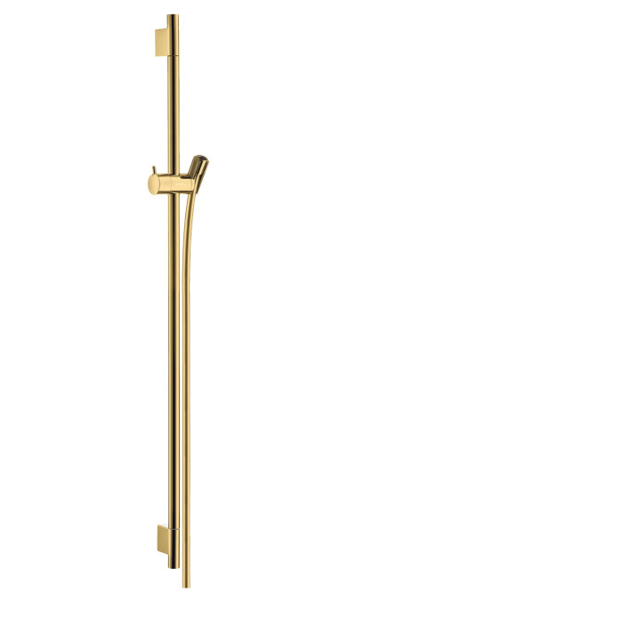 HG Unica Drążek prysznicowy S Puro 90 cm z wężem Isiflex 160 cm, Złoty Optyczny Polerowany