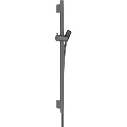 HG Unica Drążek prysznicowy S Puro 65 cm z wężem Isiflex 160 cm, Czarny Chrom Szczotkowany