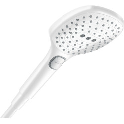 HG Raindance Select E Główka prysznicowa 120 3jet PowderRain EcoSmart+, Biały Matowy