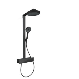 HG Rainfinity Komplet prysznicowy 250 1jet EcoSmart z termostatem ShowerTablet 350, Czarny Matowy