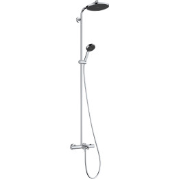 HG Activera S Komplet prysznicowy 240 1jet EcoSmart z termostatem Ecostat Fine, wannowy, Chrom