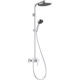 HG Activera S Komplet prysznicowy 240 1jet EcoSmart z baterią jednouchwytową Varia, Chrom