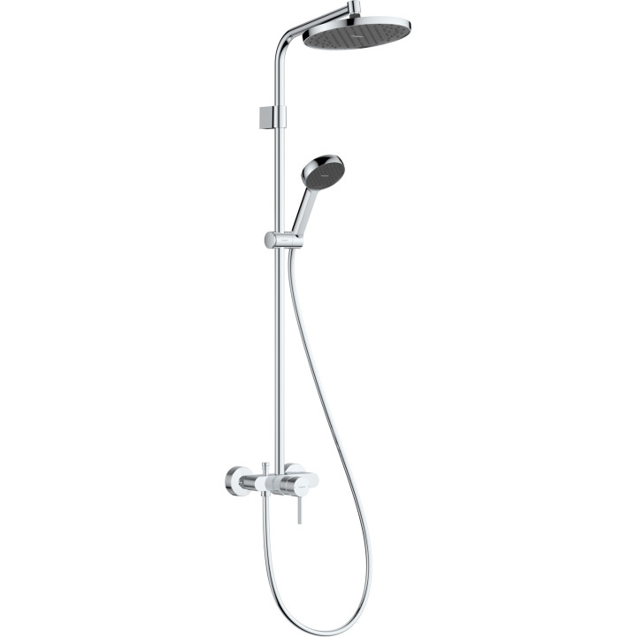 HG Activera S Komplet prysznicowy 240 1jet EcoSmart z baterią jednouchwytową Varia, Chrom
