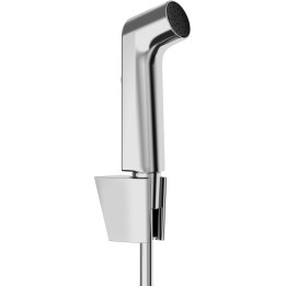 HG Bidetowa główka prysznicowa Bidette 1jet S EcoSmart z uchwytem Porter S i wężem prysznicowym 125 cm, Chrom