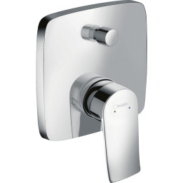 HG Metris Jednouchwytowa bateria wannowa, podtynkowa do iBox universal, Chrom