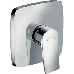 HG Metris Jednouchwytowa bateria prysznicowa, podtynkowa do iBox universal, Chrom