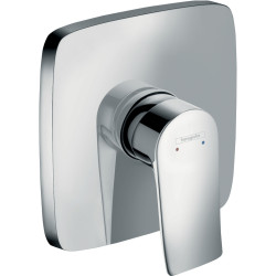 HG Metris Jednouchwytowa bateria prysznicowa, podtynkowa do iBox universal, Chrom
