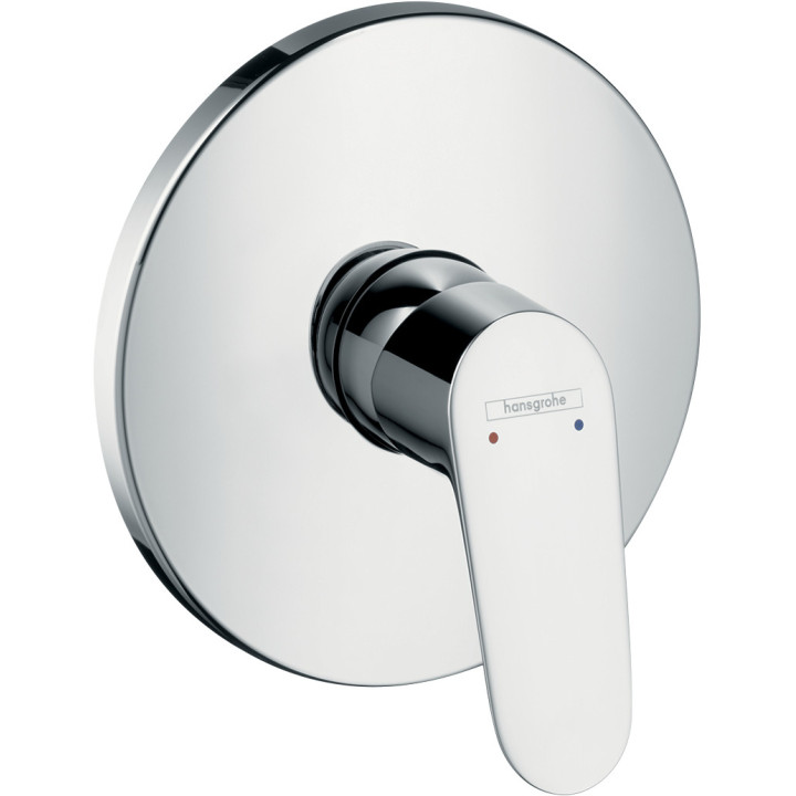 HG Focus Jednouchwytowa bateria prysznicowa, podtynkowa do iBox universal, Chrom