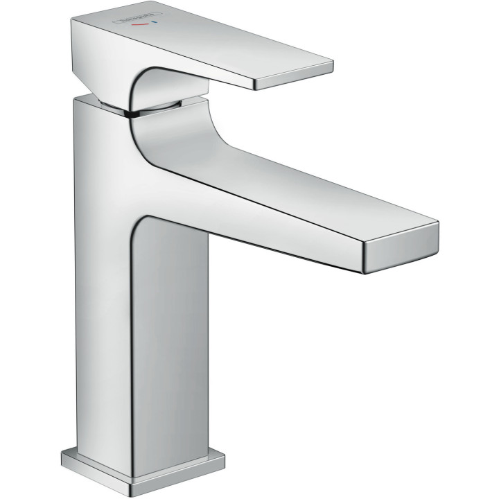 HG Metropol Jednouchwytowa bateria umywalkowa 110 CoolStart z kompletem odpływowym Push-Open, Chrom