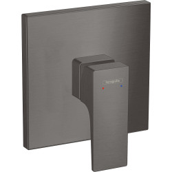Hansgrohe Metropol Jednouchwytowa bateria prysznicowa, podtynkowa do iBox universal, Czarny Chrom Szczotkowany