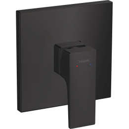 HG Metropol Jednouchwytowa bateria prysznicowa, podtynkowa do iBox universal, Czarny Matowy