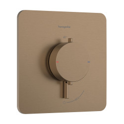 HG Ecostat Comfort Q Bateria termostatyczna do 1 odbiornika, podtynkowa, Brąz Szczotkowany