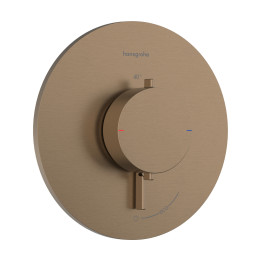 HG Ecostat Comfort S Bateria termostatyczna do 1 odbiornika, podtynkowa, Brąz Szczotkowany