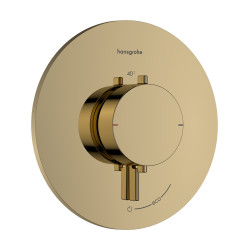 Hansgrohe Ecostat Comfort S Bateria termostatyczna do 1 odbiornika, podtynkowa, Złoty Optyczny Polerowany