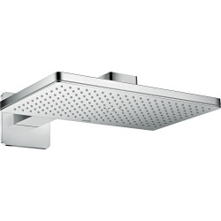 Axor ShowerSolutions Głowica prysznicowa 460/300 1jet z ramieniem prysznicowym, rozeta softsquare, Chrom