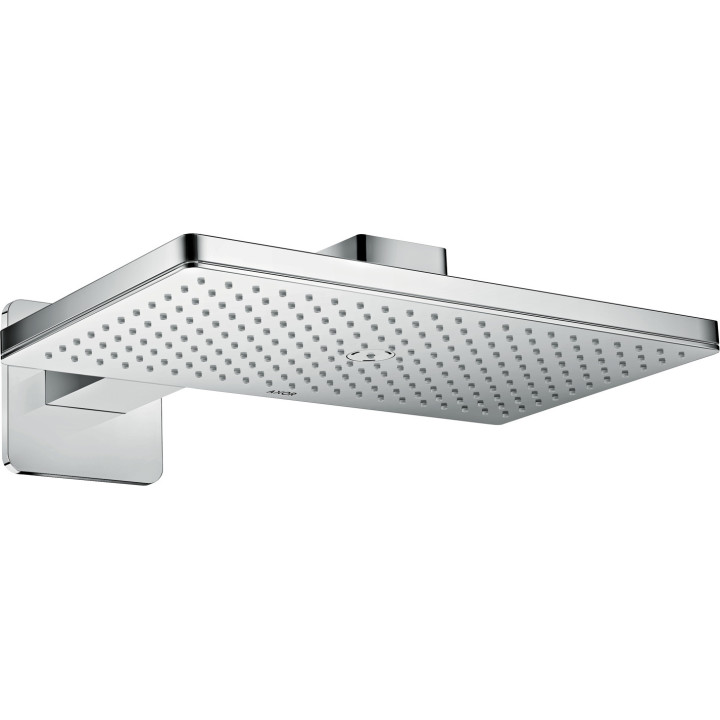 AX ShowerSolutions Głowica prysznicowa 460/300 1jet z ramieniem prysznicowym, rozeta softsquare, Chrom