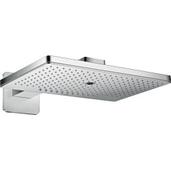 AX ShowerSolutions Głowica prysznicowa 460/300 3 jet z ramieniem prysznicowym, rozeta softsquare, Chrom