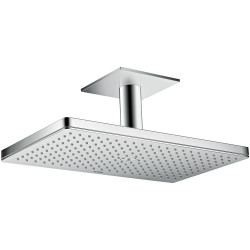 AX ShowerSolutions Głowica prysznicowa 460/300 1jet z przyłączem sufitowym, Chrom