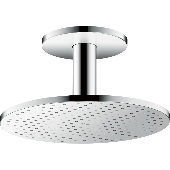 AX ShowerSolutions Głowica prysznicowa 300 2jet z przyłączem sufitowym, Chrom