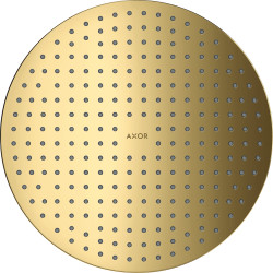 Axor ShowerSolutions Głowica prysznicowa 300 2jet do montażu w suficie, Złoty Optyczny Polerowany