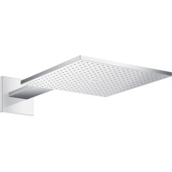 AX ShowerSolutions Głowica prysznicowa 300/300 1jet z ramieniem prysznicowym, Chrom