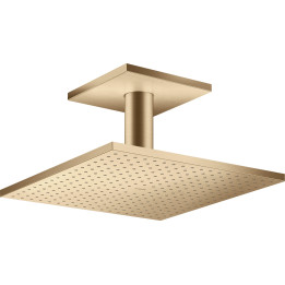 AX ShowerSolutions Głowica prysznicowa 300/200 1jet z przyłączem sufitowym, Brąz Szczotkowany