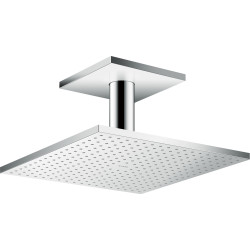 AX ShowerSolutions Głowica prysznicowa 300/300 2jet z przyłączem sufitowym, Chrom