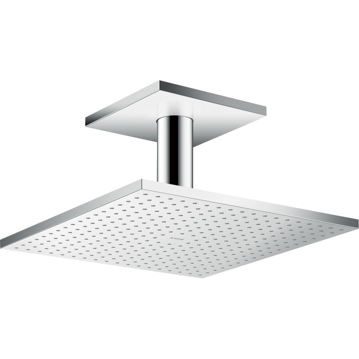 AX ShowerSolutions Głowica prysznicowa 300/300 2jet z przyłączem sufitowym, Chrom