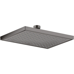 AX ShowerSolutions Głowica prysznicowa 245/185 1jet EcoSmart, Czarny Chrom Szczotkowany