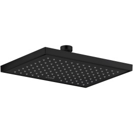 AX ShowerSolutions Głowica prysznicowa 245/185 1jet EcoSmart, Czarny Matowy