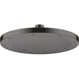 AX ShowerSolutions Głowica prysznicowa 245 1jet EcoSmart, Czarny Chrom Szczotkowany