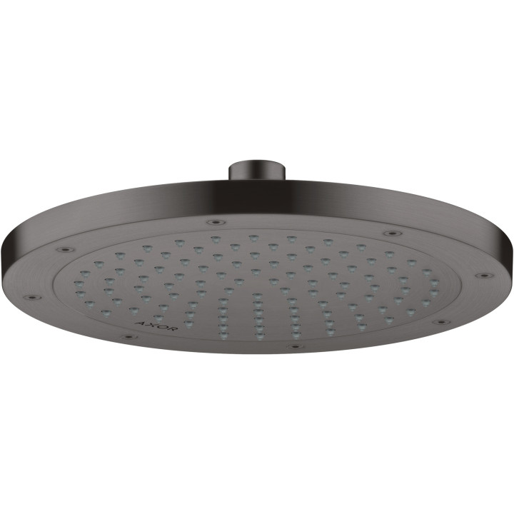 AX ShowerSolutions Głowica prysznicowa 245 1jet EcoSmart, Czarny Chrom Szczotkowany