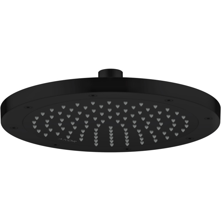 AX ShowerSolutions Głowica prysznicowa 245 1jet EcoSmart, Czarny Matowy