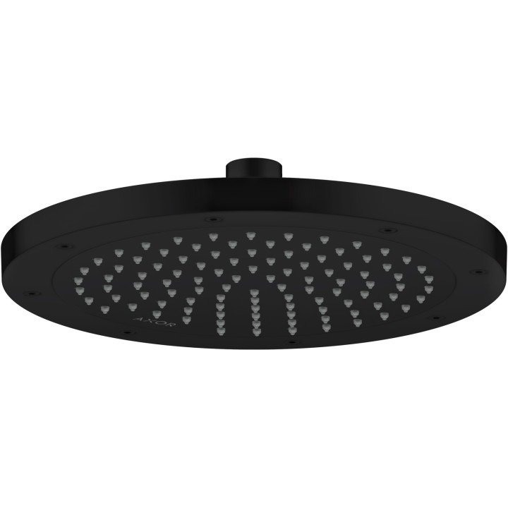 AX ShowerSolutions Głowica prysznicowa 245 1jet EcoSmart+, Czarny Matowy