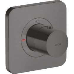 AX Citterio E Bateria termostatyczna 120/120, podtynkowa, Czarny Chrom Szczotkowany