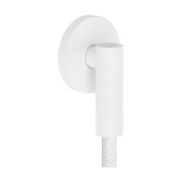 AX Wall outlet Fine Przyłącze węża, okrągłe, Biały Matowy