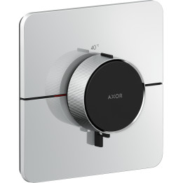 AX ShowerSelect ID Bateria termostatyczna HighFlow, softsquare, podtynkowa, Chrom