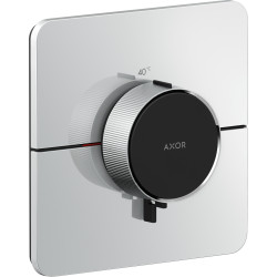AX ShowerSelect ID Bateria termostatyczna HighFlow, softsquare, podtynkowa, Chrom