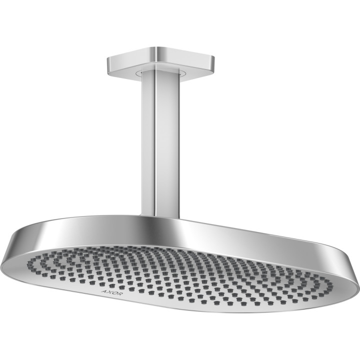 AX ShowerSphere Głowica prysznicowa 370/220 2jet z przyłączem sufitowym, Chrom