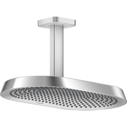 AX ShowerSphere Głowica prysznicowa 370/220 2jet EcoSmart z przyłączem sufitowym, Chrom