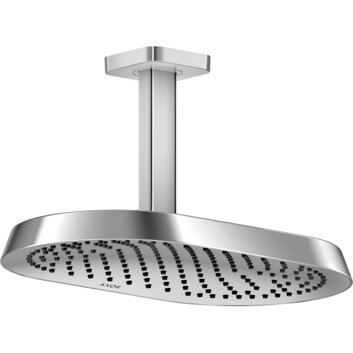 AX ShowerSphere Głowica prysznicowa 370/220 2jet EcoSmart z przyłączem sufitowym, Chrom