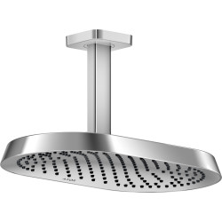 AX ShowerSphere Głowica prysznicowa 370/220 1jet z przyłączem sufitowym, Chrom