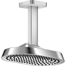 AX ShowerSphere Głowica prysznicowa 250/160 1jet EcoSmart z przyłączem sufitowym, Chrom