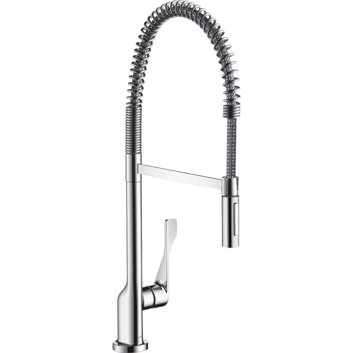 AX Citterio Jednouchwytowa bateria kuchenna 230 Semi-Pro, Chrom