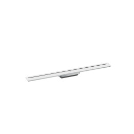 AX Drain Element zewnętrzny odpływu liniowego 800, montaż odsunięty od ściany, Biały Matowy