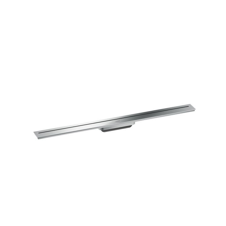 AX Drain Element zewnętrzny odpływu liniowego 900, montaż odsunięty od ściany, Chrom