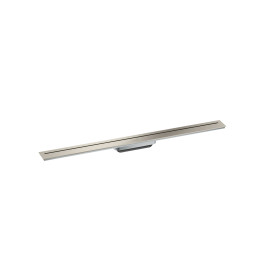 AX Drain Element zewnętrzny odpływu liniowego 900, montaż odsunięty od ściany, Stal Szlachetna Szczotkowana