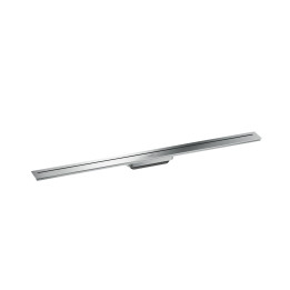 AX Drain Element zewnętrzny odpływu liniowego 1000, montaż odsunięty od ściany, Chrom