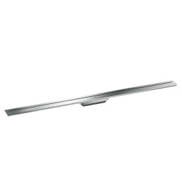 AX Drain Element zewnętrzny odpływu liniowego 1200, montaż odsunięty od ściany, Chrom