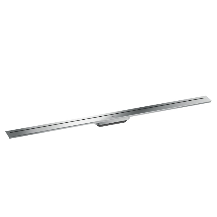 AX Drain Element zewnętrzny odpływu liniowego 1200, montaż odsunięty od ściany, Chrom